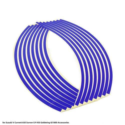 Wheel Sticker Reflective Rim Stripe Tape Motorcycle Stickers for - VirtuousWares:Global