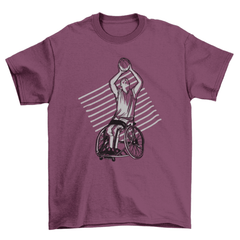 Wheelchair basketball t-shirt - VirtuousWares:Global