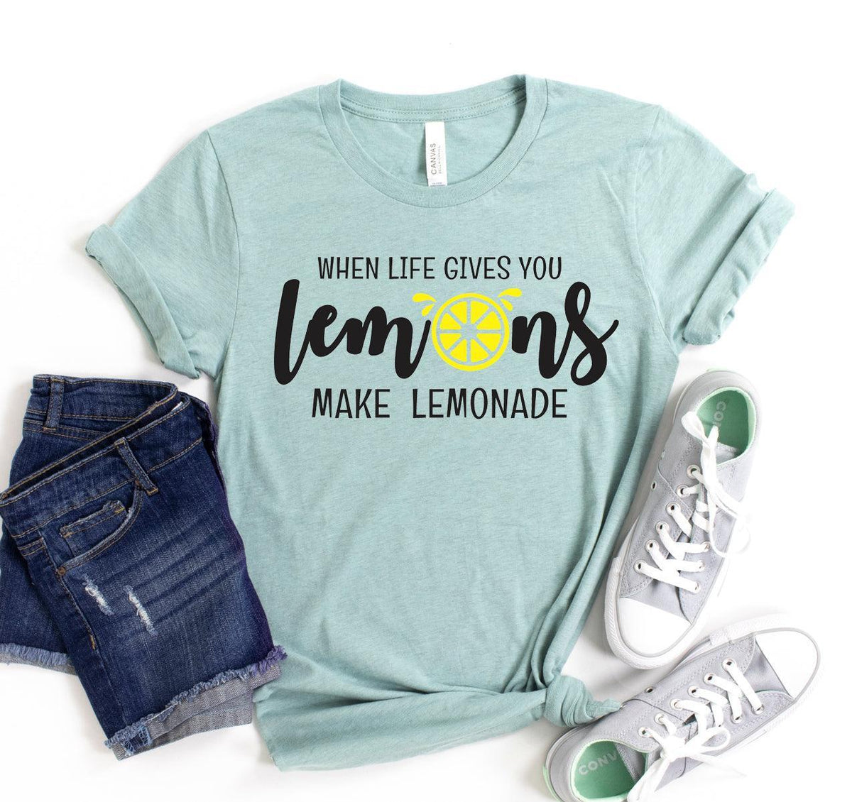 When Life Gives You Lemons Make Lemonade T-shirt - VirtuousWares:Global