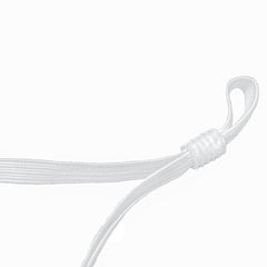 White Face Masks with Filter Pocket | 100% Organic Linen - VirtuousWares:Global