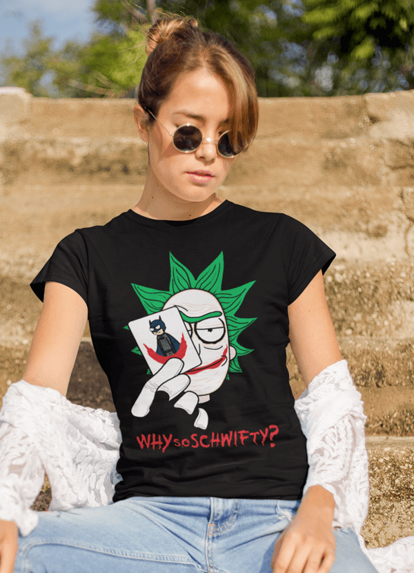 Why So Schwifty Women T-shirt - VirtuousWares:Global