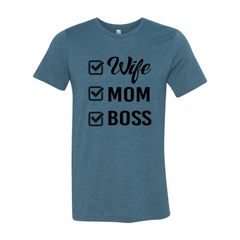 Wife Mom Boss Shirt - VirtuousWares:Global