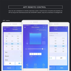 WiFi Electrical Blinds Switch Touch Panel - VirtuousWares:Global