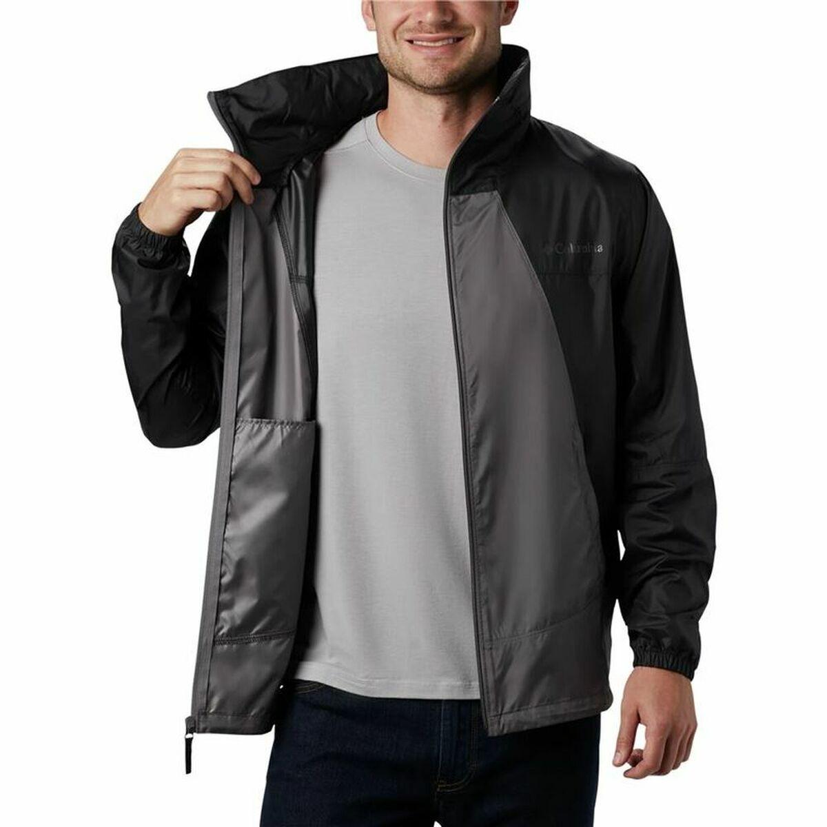 Windcheater Jacket Columbia Point Park Black - VirtuousWares:Global