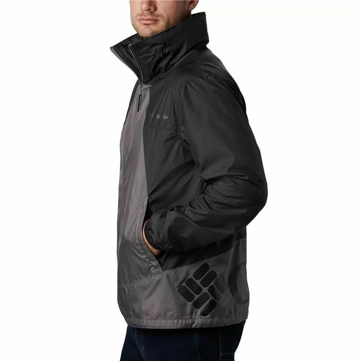 Windcheater Jacket Columbia Point Park Black - VirtuousWares:Global