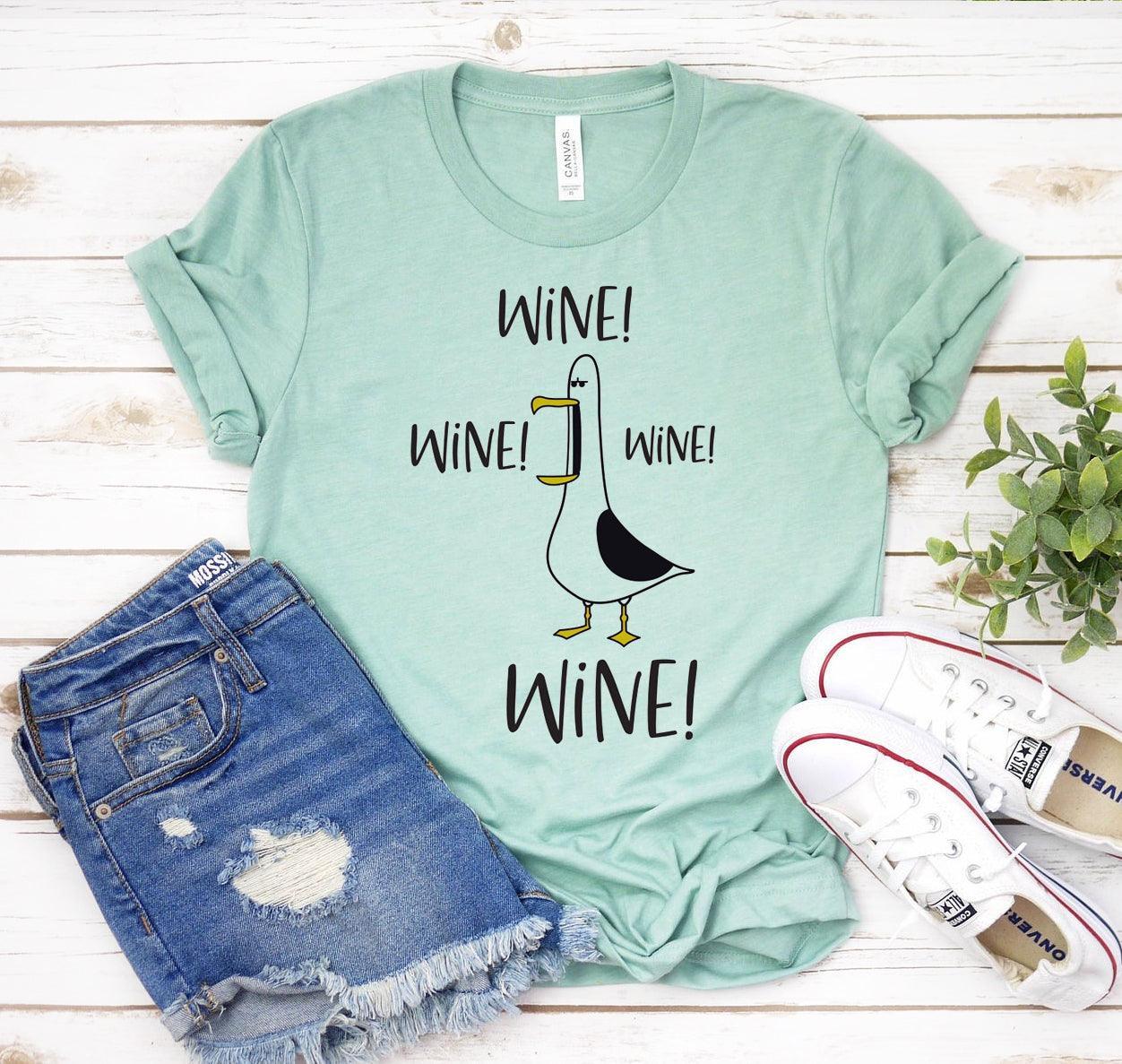 Wine T-shirt - VirtuousWares:Global