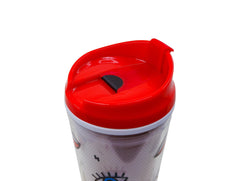 Wink Double Wall Mug Coffee Tumbler | Mod Style | BPA-Free - VirtuousWares:Global