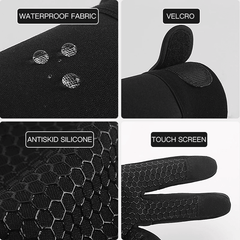 Winter Cycling Gloves Thermal Gloves With Wrist Support Touch Screen - VirtuousWares:Global