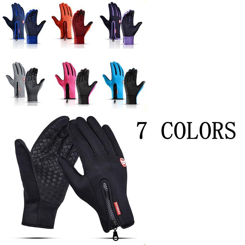 Winter Cycling Gloves Thermal Gloves With Wrist Support Touch Screen - VirtuousWares:Global