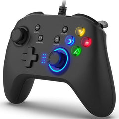 Wired Gaming Controller Joystick Gamepad with Dual-Vibration - VirtuousWares:Global