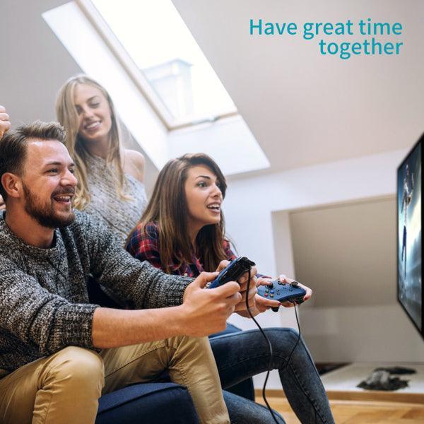 Wired Gaming Controller Joystick Gamepad with Dual-Vibration - VirtuousWares:Global