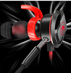 Wired Mobile Phone Computer Headset In-ear Long Mic Gaming - VirtuousWares:Global
