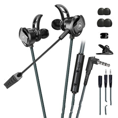 Wired Mobile Phone Computer Headset In-ear Long Mic Gaming - VirtuousWares:Global