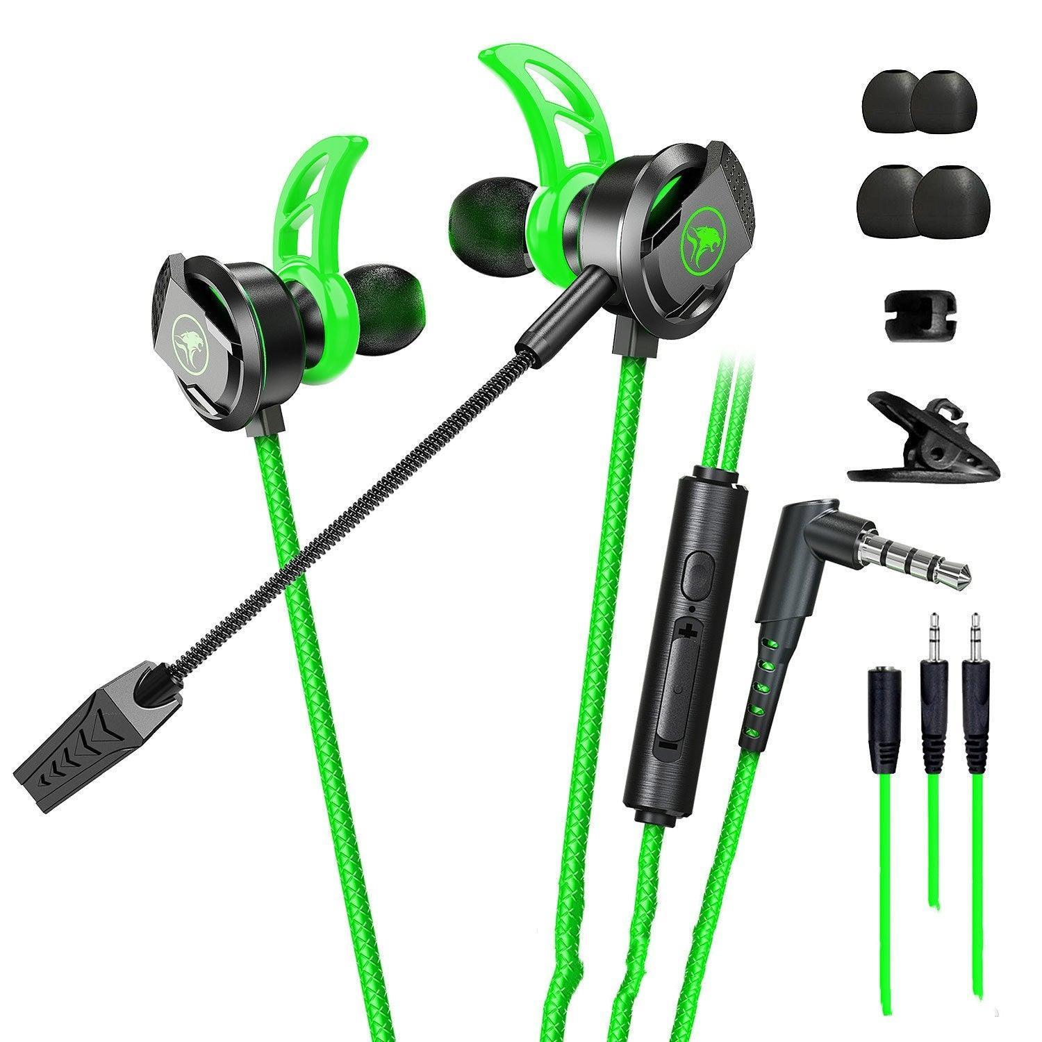 Wired Mobile Phone Computer Headset In-ear Long Mic Gaming - VirtuousWares:Global
