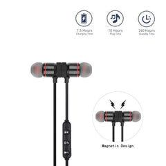 Wireless Bluetooth 4.0 Headset Sports Black - VirtuousWares:Global