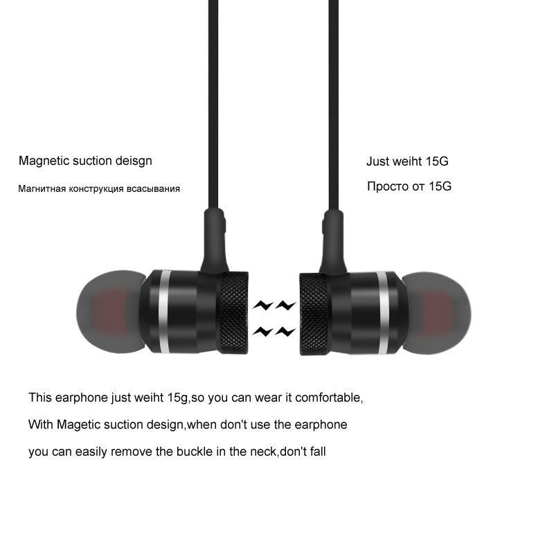 Wireless Bluetooth 4.0 Headset Sports Black - VirtuousWares:Global