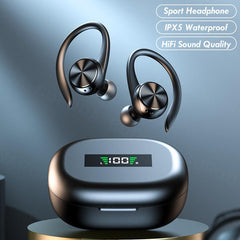 Wireless Bluetooth Headset Binaural Hanging Ear Type - VirtuousWares:Global