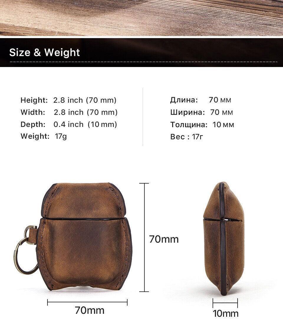 Wireless Bluetooth Headset Leather Case - VirtuousWares:Global