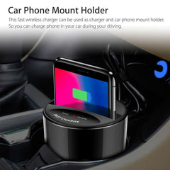 Wireless Car Charger Cup Holder - VirtuousWares:Global