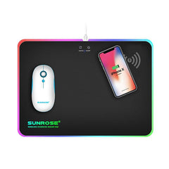 Wireless Charging Luminous Mouse Pad - VirtuousWares:Global