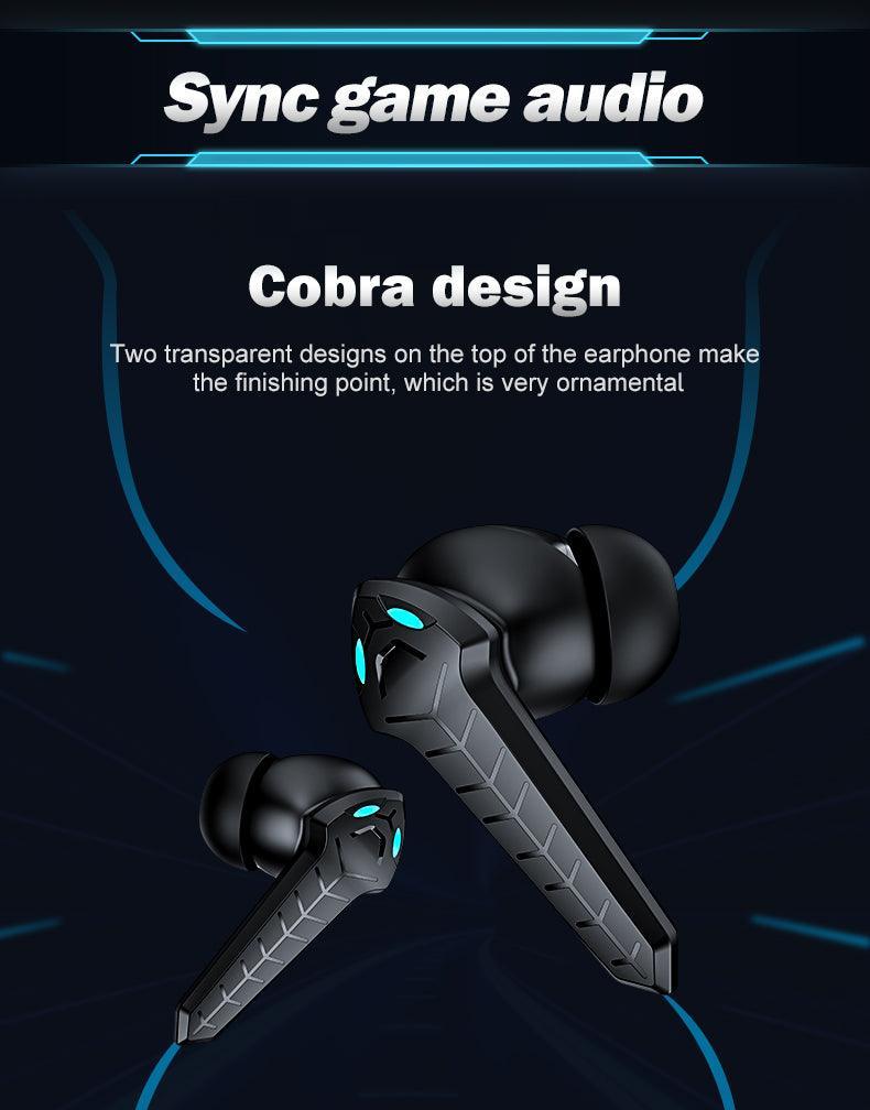Wireless Gaming Headset TWS Bluetooth 5.1 Earbuds - VirtuousWares:Global