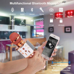 Wireless Karaoke Microphone Bluetooth Speaker - VirtuousWares:Global