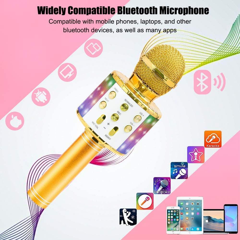 Wireless Karaoke Microphone Bluetooth Speaker - VirtuousWares:Global