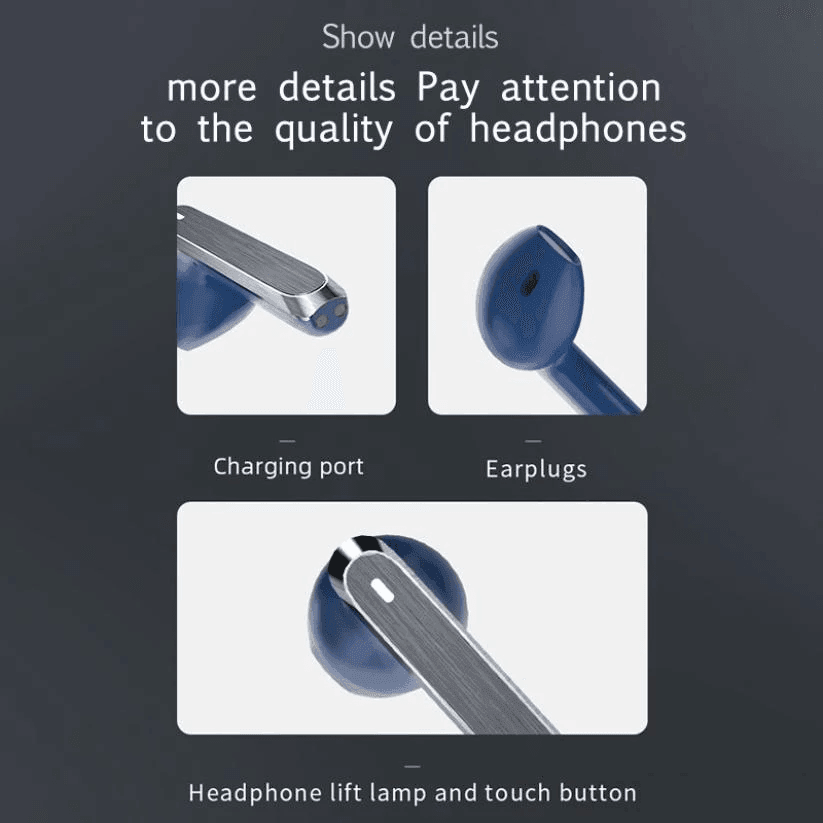 Wireless Mini Earbuds TWS Wireless Bluetooth 5.0 Earphones - VirtuousWares:Global