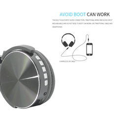 Wireless noise cancelling over ear bluetooth headphones - VirtuousWares:Global