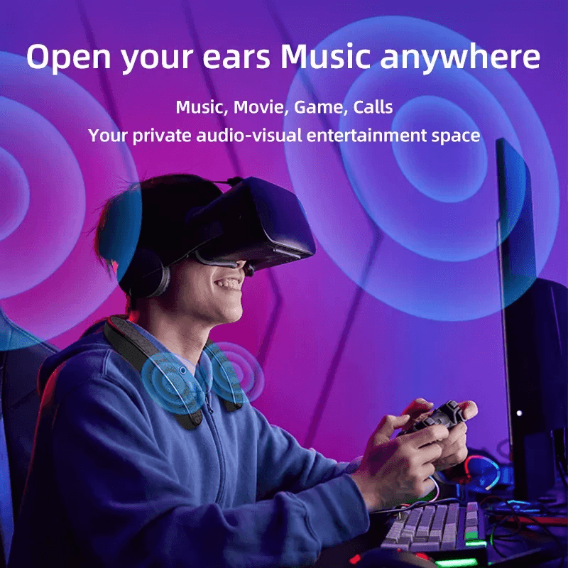 Wireless Speakers Neckband Wireless Wearable Bluetooth Speakers - VirtuousWares:Global