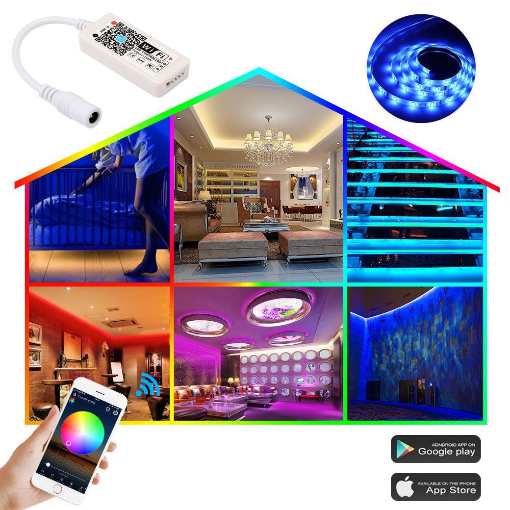 Wireless WiFi LED Smart Controller for LED Strip - VirtuousWares:Global