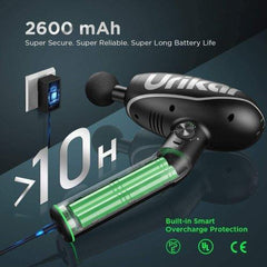 With Rotating Handle Urikar Pro 2 Deep Tissue Muscle Heated Massager - VirtuousWares:Global