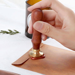 Wolf Metal Stamp / Wedding Wax Seal Stamp - VirtuousWares:Global
