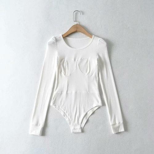 Woman Long sleeve Bodysuit - VirtuousWares:Global