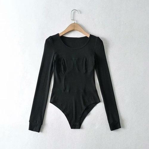 Woman Long sleeve Bodysuit - VirtuousWares:Global