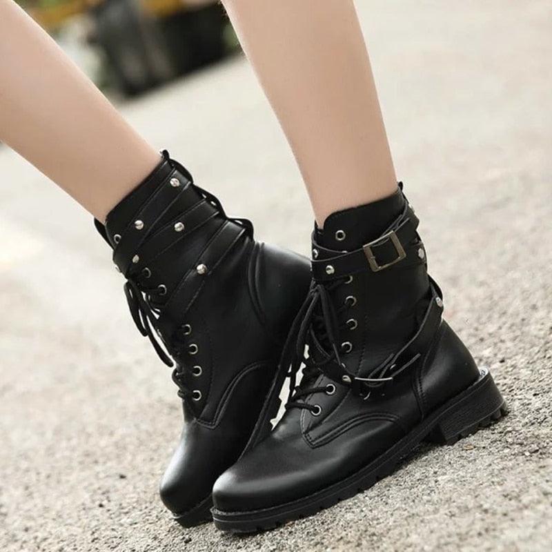 women fashion boots bottes femmes shoes High Heels - VirtuousWares:Global
