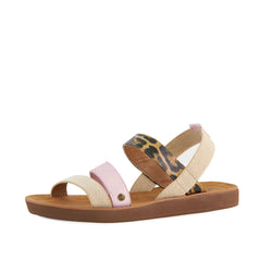 Women's Sandal Mystery Leopard-Natural - VirtuousWares:Global