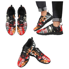 Women's Sneakers, Black And White Running Shoes For Women - VirtuousWares:Global