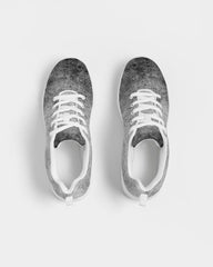 Women's Sneakers - Grey Tie-dye Style Canvas Sports Shoes / Running - VirtuousWares:Global