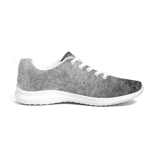 Women's Sneakers - Grey Tie-dye Style Canvas Sports Shoes / Running - VirtuousWares:Global