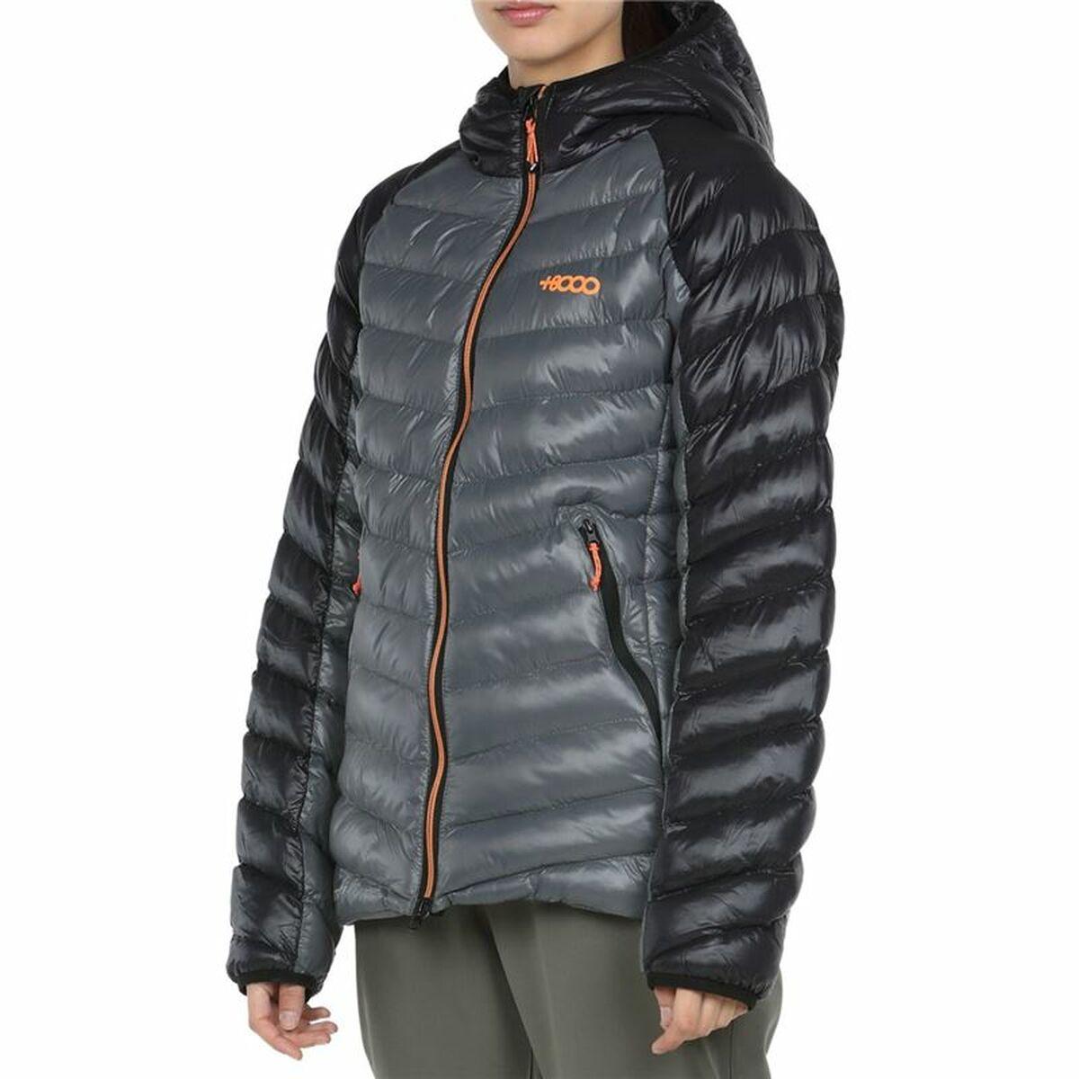 Women's Sports Jacket +8000 Exora Grey Black - VirtuousWares:Global