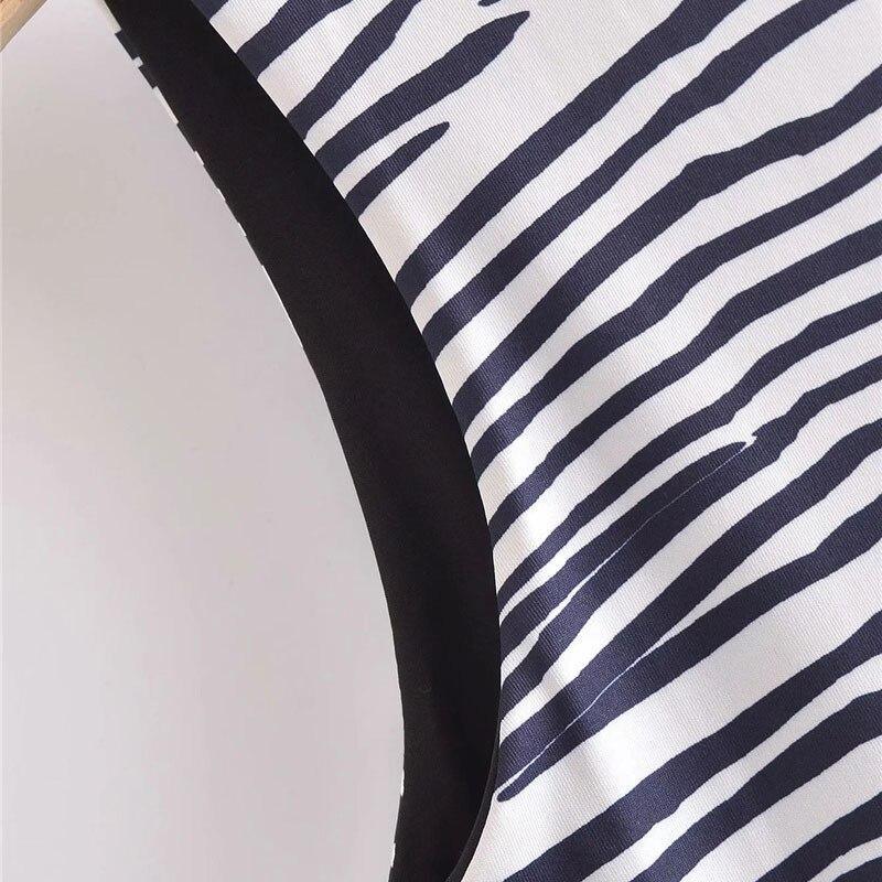 Women Sexy Fashion Zebra Print Cropped Tank Top - VirtuousWares:Global