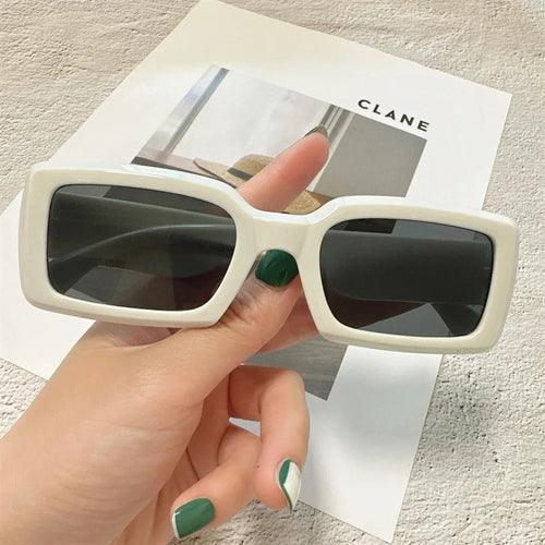 Women Small Rectangle Outdoor Travel Sunglasses - VirtuousWares:Global