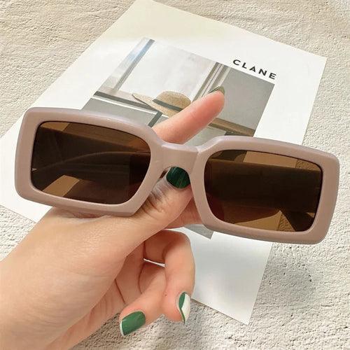 Women Small Rectangle Outdoor Travel Sunglasses - VirtuousWares:Global