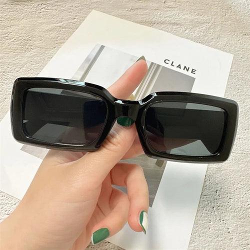 Women Small Rectangle Outdoor Travel Sunglasses - VirtuousWares:Global
