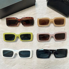 Women Small Rectangle Outdoor Travel Sunglasses - VirtuousWares:Global