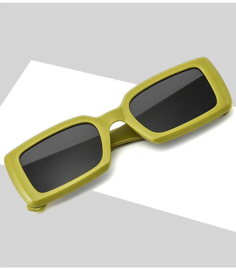 Women Small Rectangle Outdoor Travel Sunglasses - VirtuousWares:Global