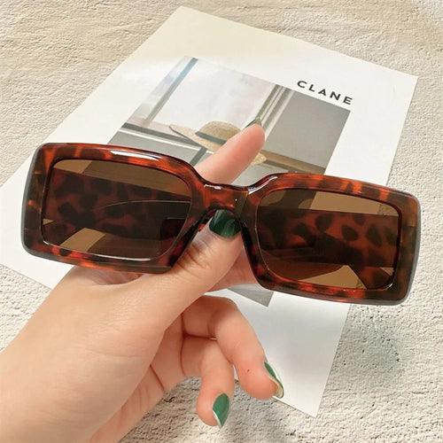 Women Small Rectangle Outdoor Travel Sunglasses - VirtuousWares:Global