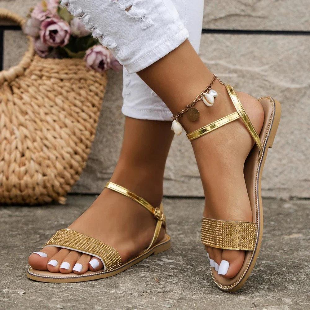 Women Summer Flat Sandals - VirtuousWares:Global