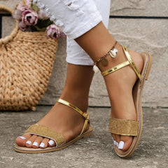Women Summer Flat Sandals - VirtuousWares:Global